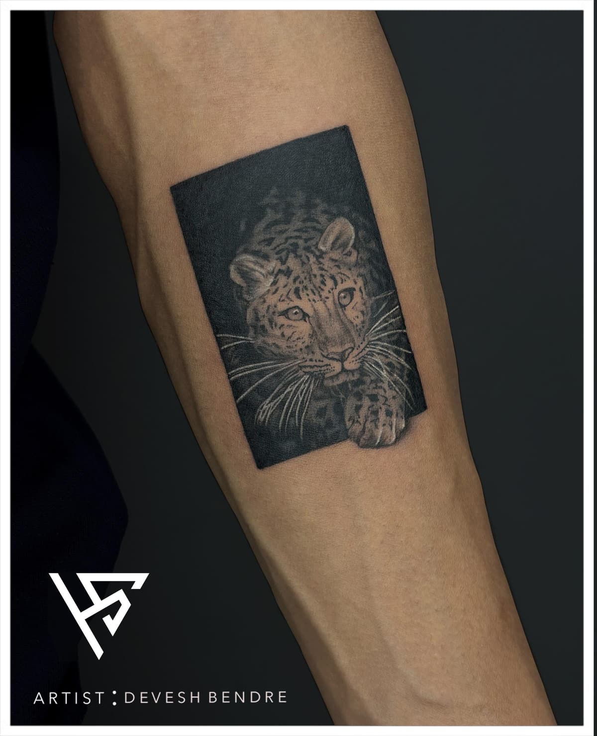 Tattoo example - Black & Grey