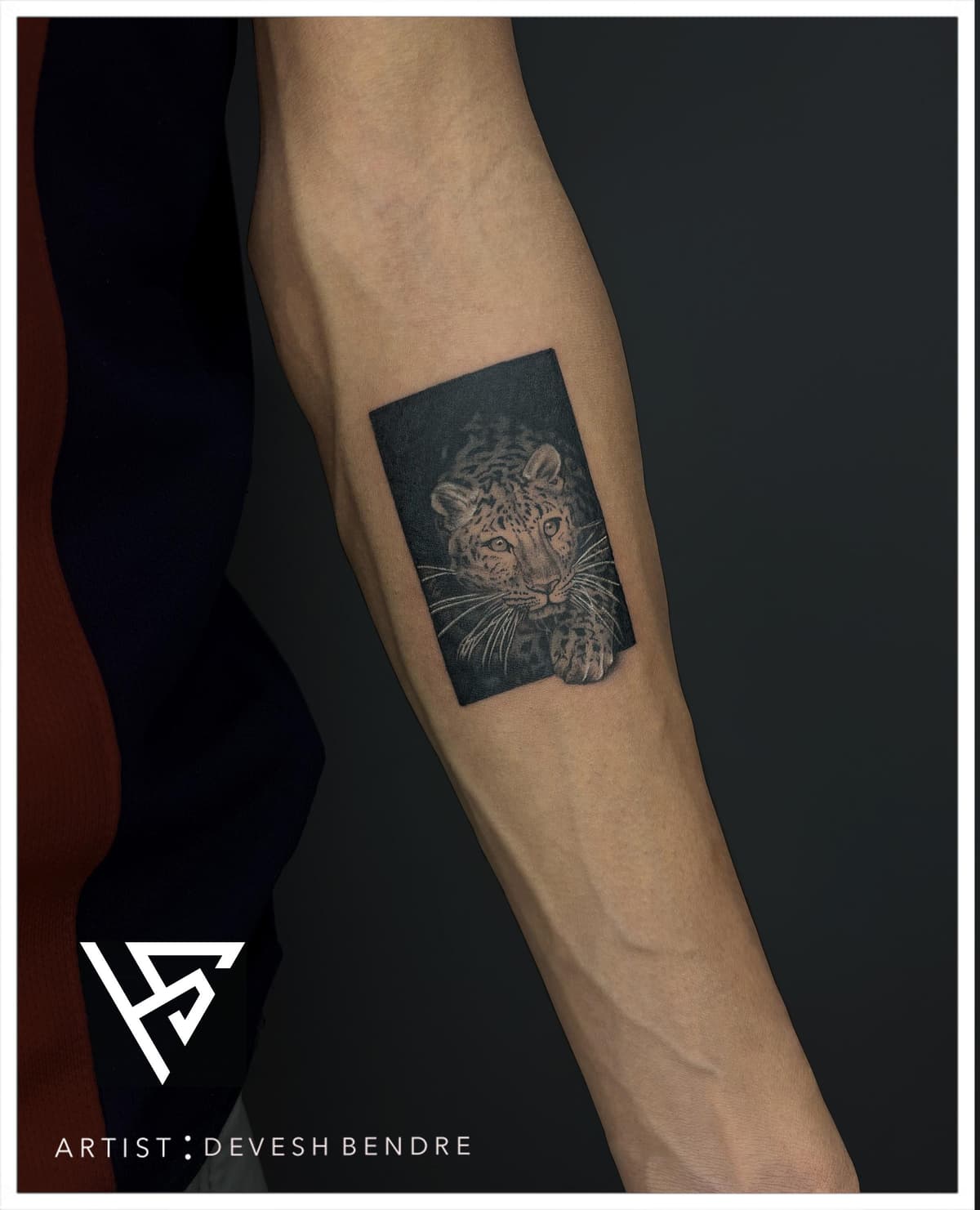 Tattoo example - Black & Grey