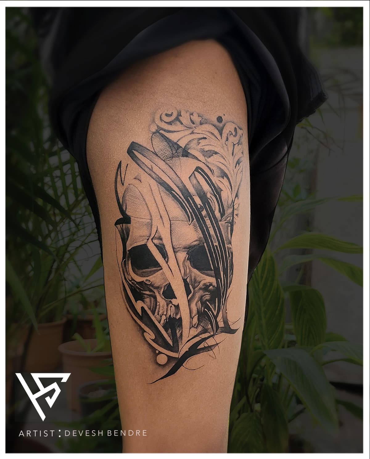 Tattoo example - Geometric