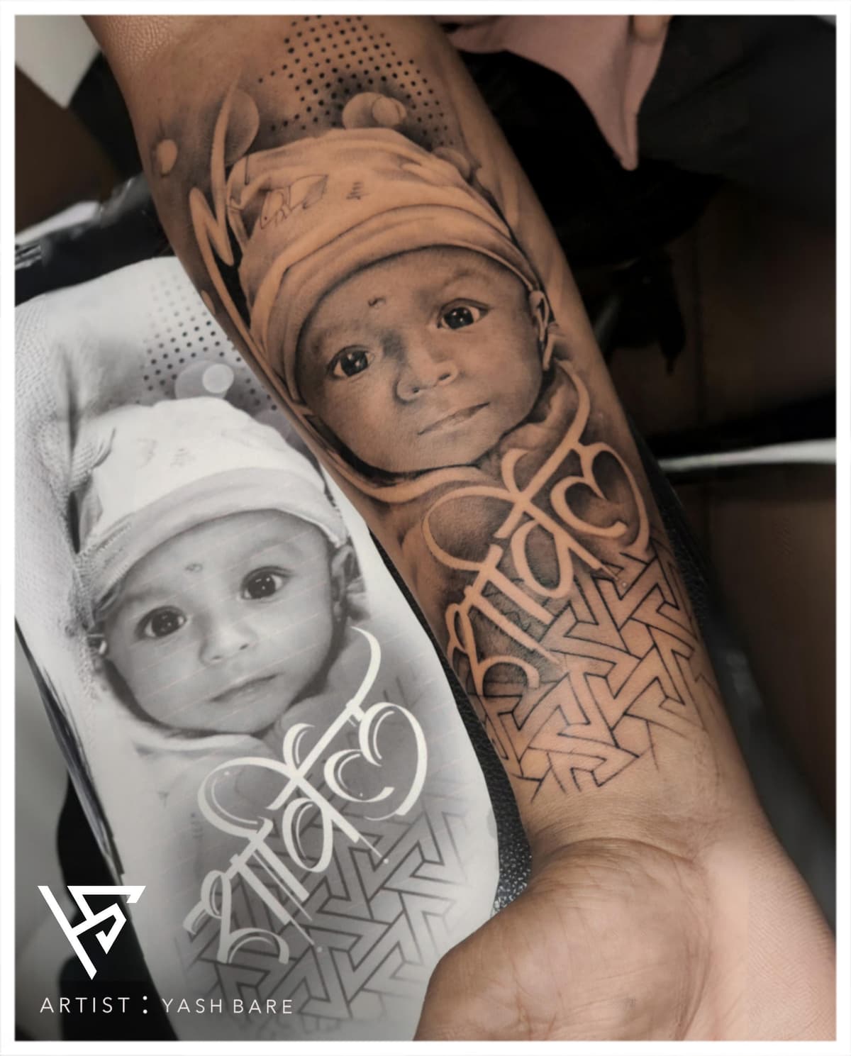 Tattoo example - Color