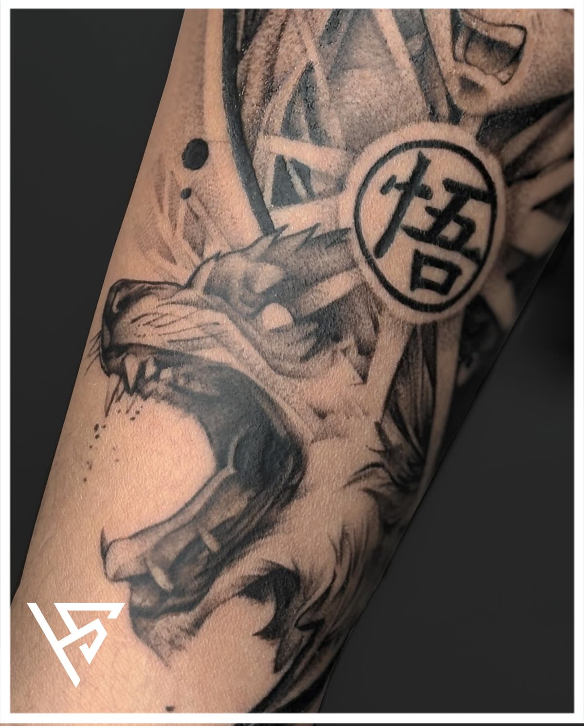 Tattoo example - Geometric